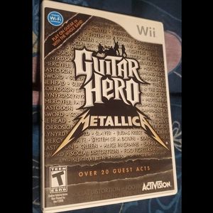 Guitar Hero Metallica Wii game